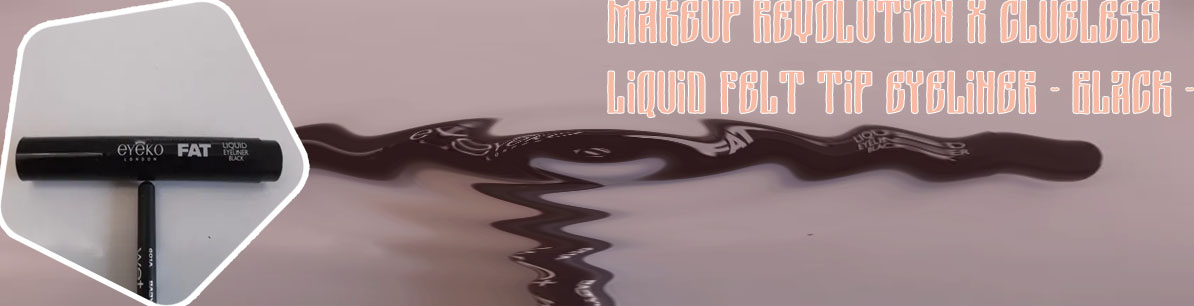 Black liquid eyeliner