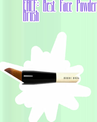 Face foundation brush