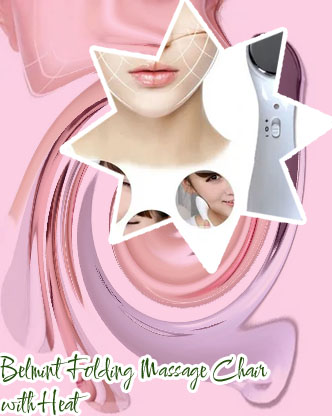 Heated facial massager