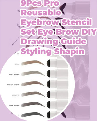 Madluvv eyebrow stamp kit