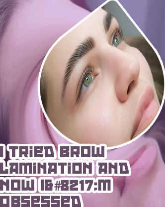 Tint and lamination eyebrows